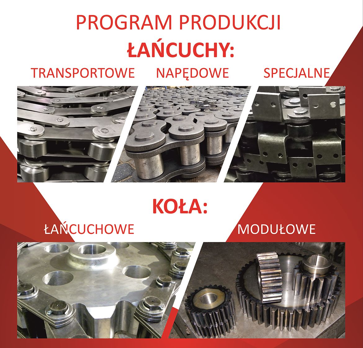 Program produkcji - lancuchy - galla